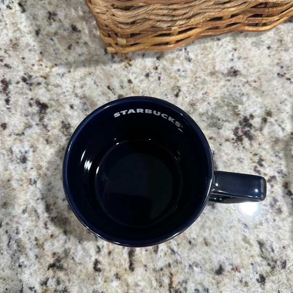 Starbucks, Coffee Mug Luster Swirl Iridescent Rainbow 12oz Blue - Picture 5 of 9